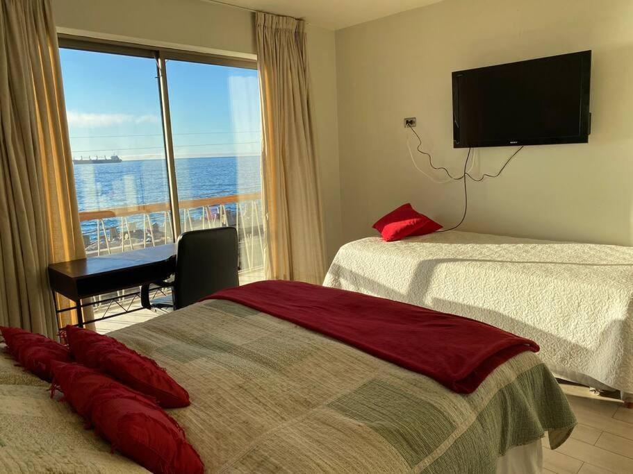 Hermoso Departamento Frente Al Mar, Reservar Con Mas De Un Dia De Anticipacion